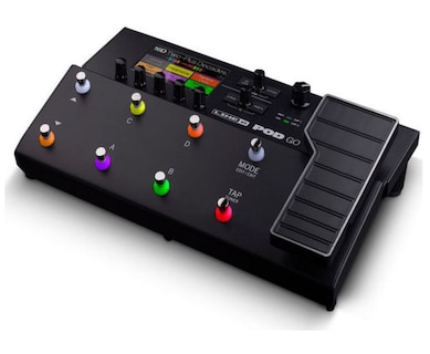 Foto 1 | Foto 1 | Pedalera Multi Efectos para Guitarra Yamaha Podgo color Negro Línea 6