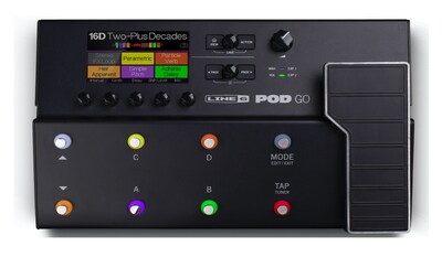 Foto 2 | Foto 2 | Pedalera Multi Efectos para Guitarra Yamaha Podgo color Negro Línea 6