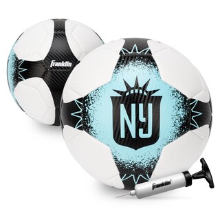 Foto 1 | Foto 1 | Balón De Fútbol Franklin Sports Nwsl Nj/ny Gotham Tamaño 5 Con Bomba - Venta Internacional.
