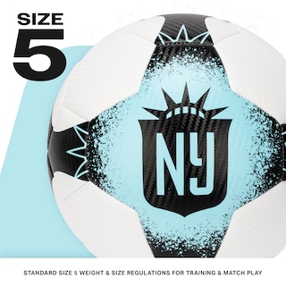 Foto 2 | Foto 2 | Balón De Fútbol Franklin Sports Nwsl Nj/ny Gotham Tamaño 5 Con Bomba - Venta Internacional.
