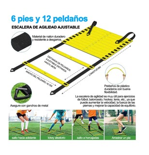 Foto 4 | Foto 4 | 21 Piezas De Accesorios De Entrenamiento De Fútbol Con Conos Color Dorado