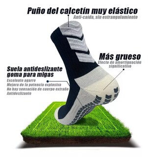 Foto 2 | Foto 2 | Calcetines Antideslizantes + Espinilleras para Fútbol