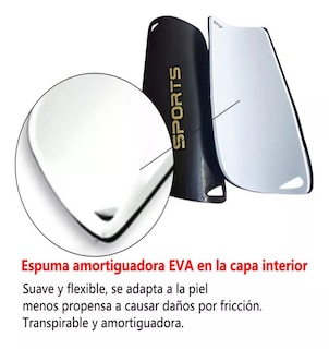 Foto 3 | Foto 3 | Calcetines Antideslizantes + Espinilleras para Fútbol