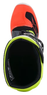 Foto 6 | Foto 6 | Bota Alpinestars Youth Tech 7s Motocross Gris Oscuro/rojo/amarillo - Venta Internacional.