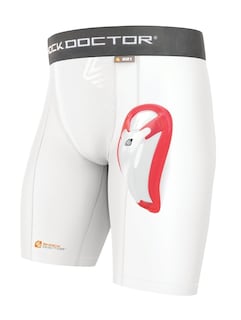 Foto 1 | Foto 1 | Pantalones Cortos De Compresión Con Bio-flex Athletic Cup Shock Doctor - Venta Internacional.