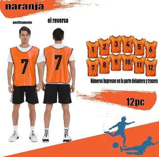 Foto 2 | Foto 2 | Xtellar - Pack De 12 Chalecos De Entrenamiento Deportivo Para Fútbol Y Más