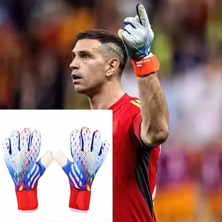 Foto 4 | Foto 4 | Guantes De Portero Fútbol Soccer Antidesliz Espesamiento Talla 7 Eo Safe Imports Esi-13991 Multicolor