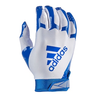 Foto 1 | Foto 1 | Guantes De Fútbol Adidas Adifast 3.0 Youth Blanco/royal - Venta Internacional.
