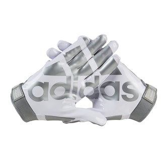 Foto 2 | Foto 2 | Guantes De Fútbol Adidas Adifast 3.0 Para Adultos, Color Blanco Y Plateado - Venta Internacional.
