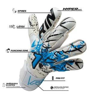Foto 7 | Foto 7 | Rinat Guantes De Portero Asimetrik Prime Con Varillas Blanco | Adulto E Infantil | Sporta