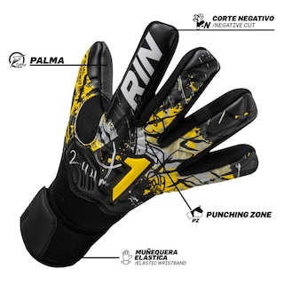 Foto 6 | Foto 6 | Guantes De Portero Rinat Asimetrik Training Amarillo | Adulto E Infantil | Sporta