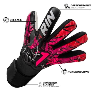 Foto 6 | Foto 6 | Guantes De Portero Rinat Asimetrik Training Magenta | Adulto E Infantil | Sporta