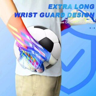 Foto 3 | Foto 3 | Xtellar Guantes De Portero De Fútbol, Talla 9profesionales Antideslizantes Y Respirables