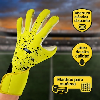 Foto 4 | Foto 4 | Kit Deportivo Profesional Guantes de Portero Talla 9 Palma Látex Antideslizante + Audífonos Inalámbricos Z9 Bluetooth