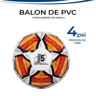 Foto 4 | Foto 4 | Balon De Futbol Soccer No. 5 Marca Le Shark