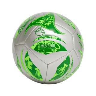 Foto 1 | Foto 1 | Balón De Fútbol Adidas Mls Club, Color Plateado Metalizado Y Verde, Talla 4 - Venta Internacional.
