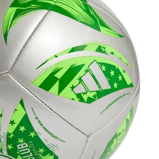 Foto 3 | Foto 3 | Balón De Fútbol Adidas Mls Club, Color Plateado Metalizado Y Verde, Talla 4 - Venta Internacional.