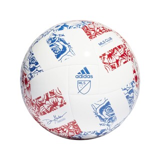 Foto 1 | Foto 1 | Balón De Fútbol Adidas Mls Club Blanco/azul Poderoso/rojo Team College - Venta Internacional.