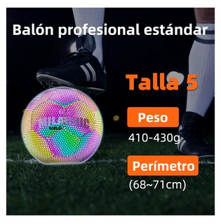 Foto 3 | Foto 3 | Balón De Fútbol Lab.g Holográfico Reflectante Brillante No.5 Niños