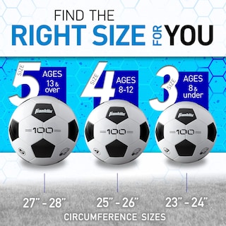 Foto 5 | Foto 5 | Balones De Fútbol Franklin Sports F-100 Tamaño 4 Para Jóvenes, Paquete De 12 - Venta Internacional.