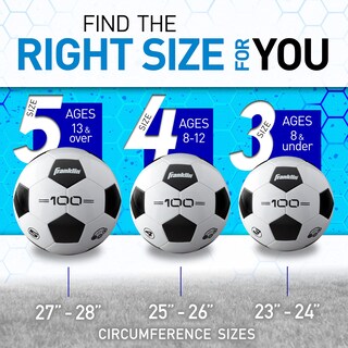 Foto 5 | Foto 5 | Balón de Futbol Franklin Sports Tamaño 3 - Venta Internacional