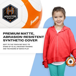 Foto 5 | Foto 5 | Balón De Fútbol Franklin Sports Nwsl Houston Dash Mini, Talla 1 - Venta Internacional.