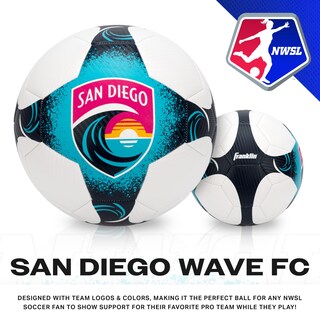 Foto 3 | Foto 3 | Balón De Fútbol Franklin Sports Nwsl San Diego Wave, Talla 5 - Venta Internacional.