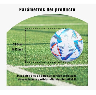 Foto 2 | Foto 2 | Balón Fútbol Soccer Para Entrenamiento Partidos No.5