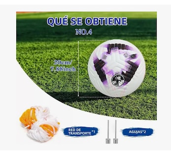 Foto 5 | Foto 5 | Balón Fútbol Eurocopa 2024 No.5 Cubierta Suave Entrenamiento