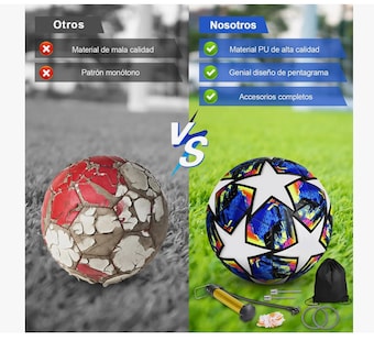 Foto 4 | Foto 4 | Balón Fútbol Soccer Champions Formación Profesional No.5