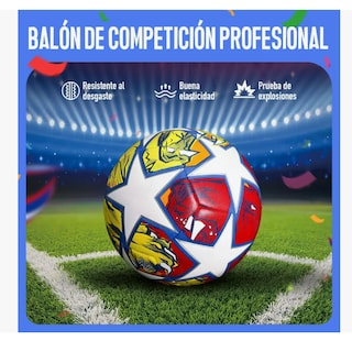 Foto 2 | Foto 2 | Balón Fútbol Soccer Para Entrenamiento Champions