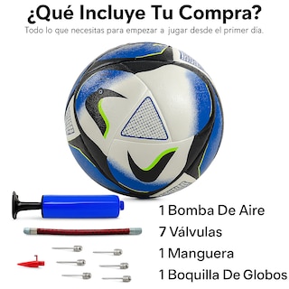Foto 2 | Foto 2 | Balón Fútbol #5 Copa Mundial con Bomba y Accesorios – Termosellado, Ideal para Cancha o Pasto