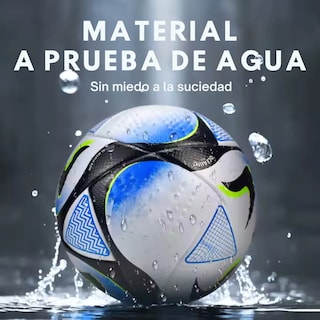 Foto 6 | Foto 6 | Balón Fútbol #5 Copa Mundial con Bomba y Accesorios – Termosellado, Ideal para Cancha o Pasto