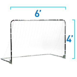 Foto 6 | Foto 6 | Portería De Fútbol Franklin Sports Premier Steel Para Niños, 6 X 4 Pies - Venta Internacional.