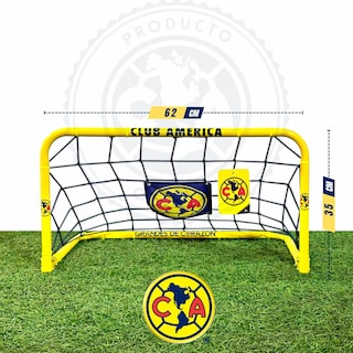 Foto 3 | Foto 3 | Portería De Futbol Para Niños Plegable, 62x35 Cm - Club América