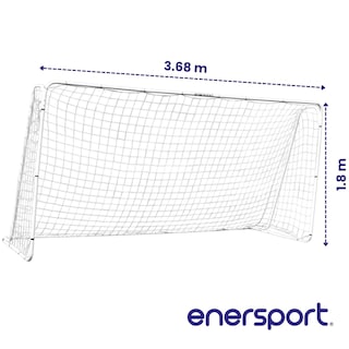 Foto 2 | Foto 2 | Portería de Fútbol Grande 365x182 Cm Enersport