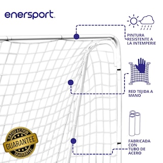 Foto 3 | Foto 3 | Portería de Fútbol Grande 365x182 Cm Enersport