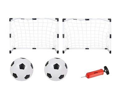 Foto 1 | Foto 1 | Portería De Futbol Para Infantil Con El Fútbol 95x48x70cm Blanca