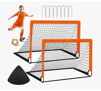 Foto 1 | Foto 1 | 2pzs Mini Portería De Fútbol Infantil Plegable Y Portátil