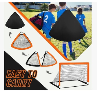 Foto 2 | Foto 2 | 2pzs Mini Portería De Fútbol Infantil Plegable Y Portátil