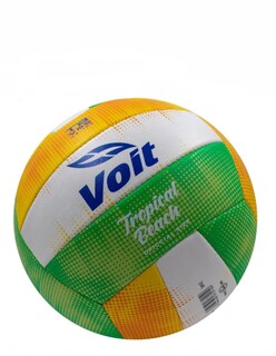 Foto 4 | Foto 4 | Balon De Voleibol #5 Voit Tropical Beach Color Verde + Termo Güish De Regalo
