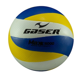 Foto 1 | Foto 1 | Balón Voleibol Gaser Max Pro 5000 No.5 Amarillo/blanco/azul