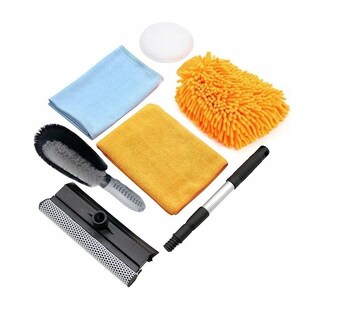 Foto 1 | Foto 1 | Kit de 6 pz de Limpieza para Coche Malubero Multicolor