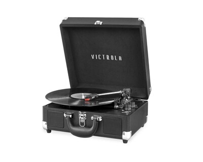 Foto 1 | Foto 1 | Tocadiscos Vintage Victrola Portátil Bluetooth Vsc-550bt Negro