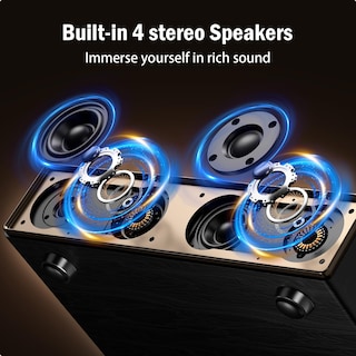 Foto 5 | Foto 5 | Reproductor De Discos Multifunción 1byone De Alta Fidelidad Con Altavoces - Venta Internacional.