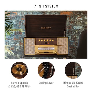 Foto 2 | Foto 2 | Tocadiscos Crosley Cr7016a-ma Rhapsody De 3 Velocidades Con Bluetooth - Venta Internacional.