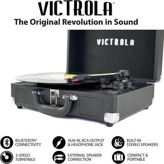 Foto 4 | Foto 4 | Tocadiscos Victrola Vintage De 3 Velocidades Bluetooth Vsc-550bt-fot - Venta Internacional.