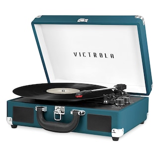 Foto 1 | Foto 1 | Tocadiscos Victrola Vintage De 3 Velocidades Bluetooth Blue Coral - Venta Internacional.
