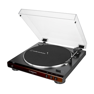 Foto 1 | Foto 1 | Tocadiscos Audio-technica At-lp60x-bw Totalmente Automático Marrón - Venta Internacional.