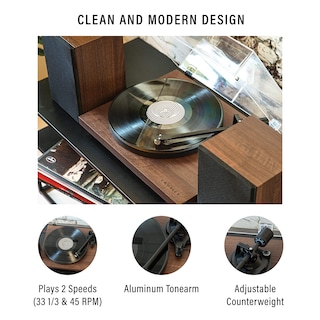 Foto 2 | Foto 2 | Tocadiscos Crosley C62c Con Sistema Hifi, Tocadiscos, Color Nogal - Venta Internacional.